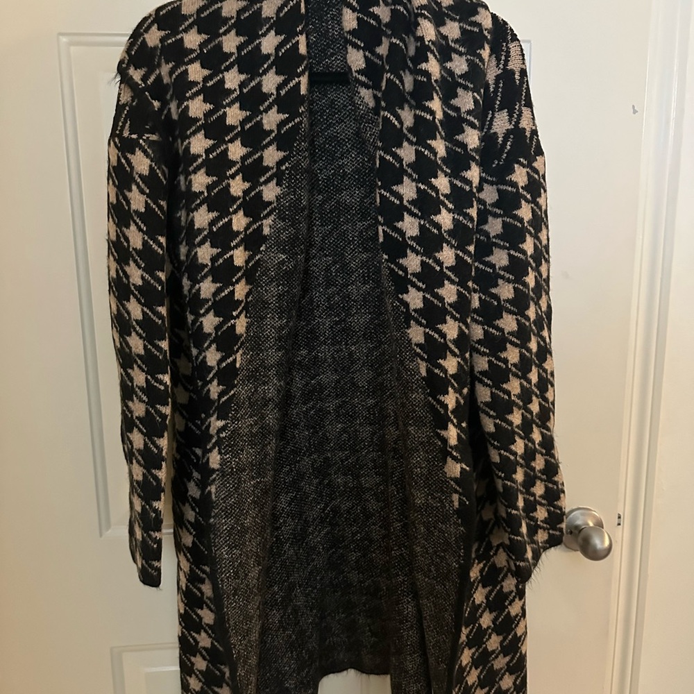 A New Day Jacquard-knit Coatigan